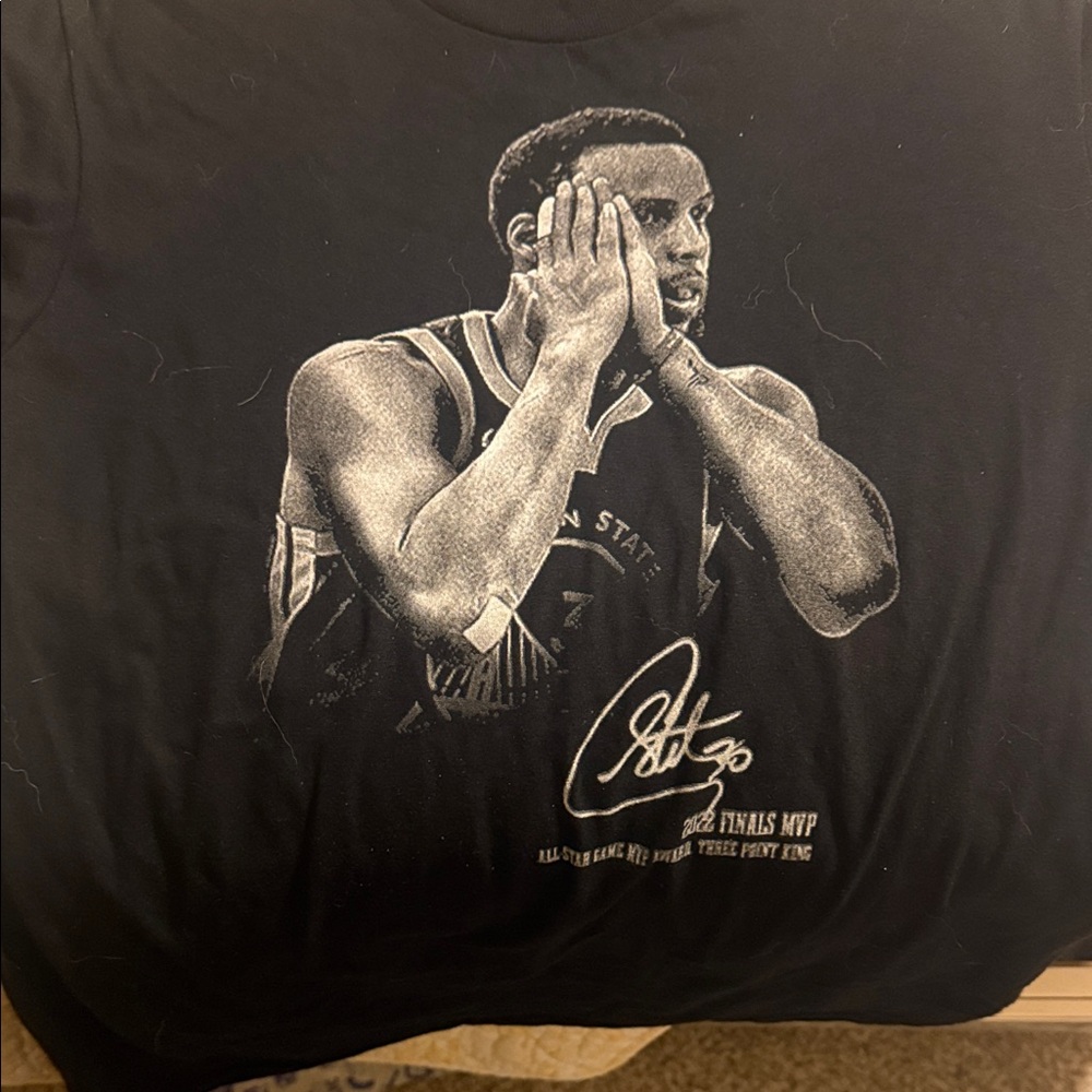 Gildan Black Graphic Men's Tee